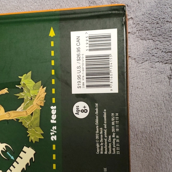 Build The T.Rex Book Build a 2 Foot Dinosaur - Picture 9 of 12